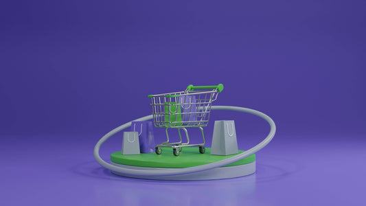 3D shopping cart with ecommerce bags supporting an enterprise platform comparison beyond what most stores need