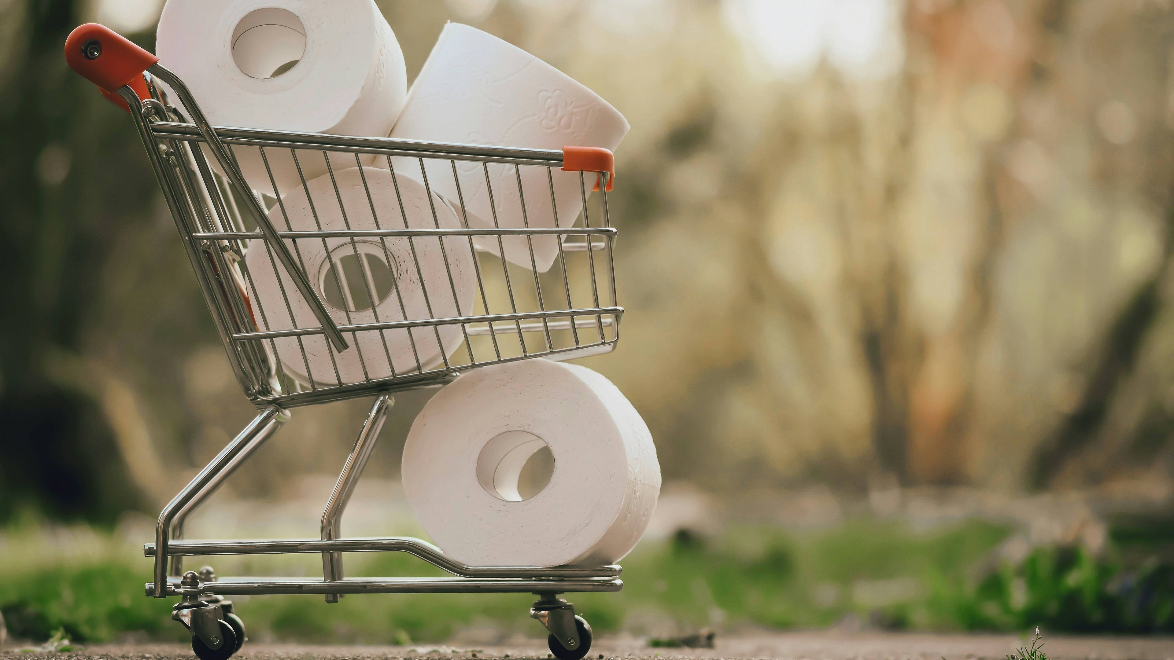 Mini shopping cart with essentials outdoors supporting why legacy platforms hit limits as stores scale