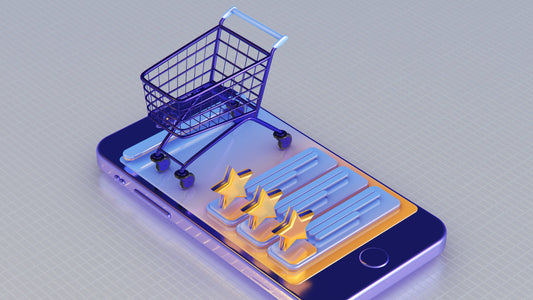 Mobile shopping cart with star ratings supporting ongoing maintenance and ownership reality in platform decisions