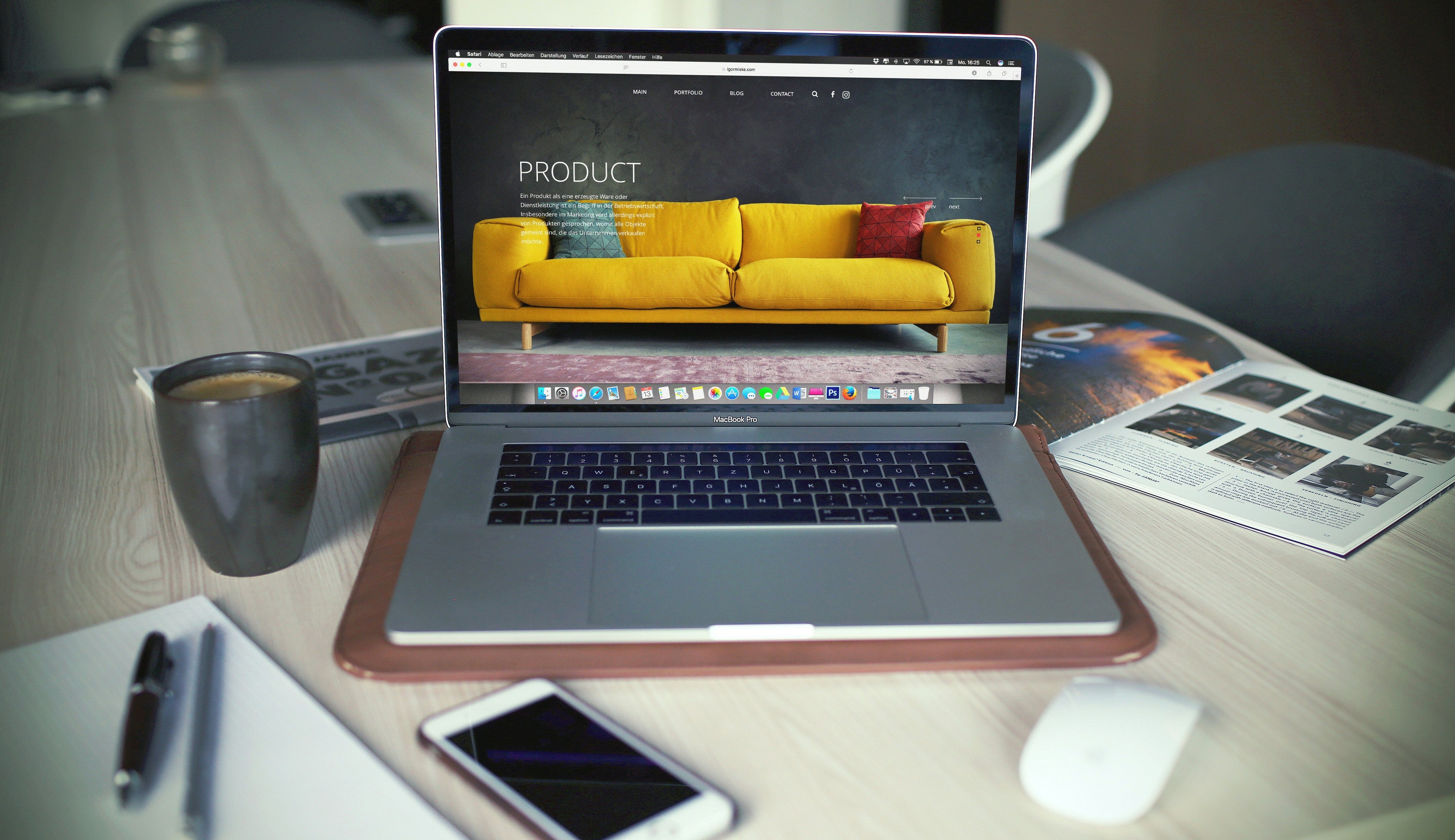 Web design review on a laptop supporting when a new Shopify store should skip starter themes
